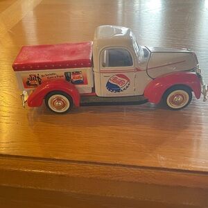 Vintage Pepsi Toy Truck - Red and Gray